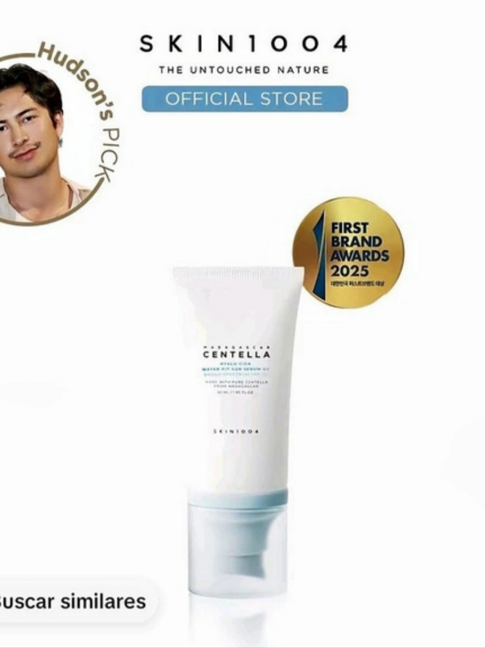 SKIN1004 Madagascar Centella Hyalu-Cica Water-Fit Sun Serum SPF 50